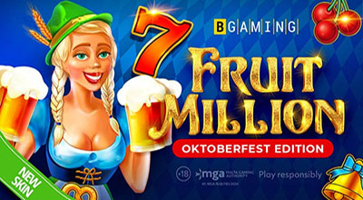 Aвтомат Fruit Million: Октоберфест версія
