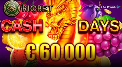 Турнір October Cash Days 2021 у Riobet Casino