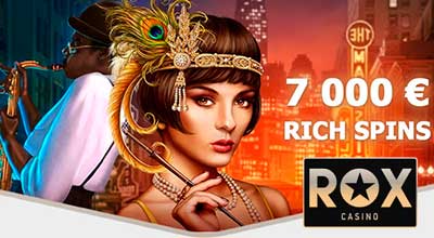 Турнір Rich Spins в Рокс казино