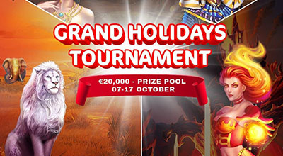 Турнір Grand Holidays від Spinomenal