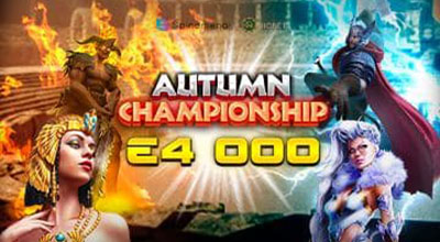 Турнір Autumn Championship в Riobet казино