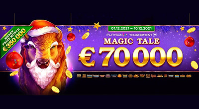 Новорічний турнір від Playson в Slots City казино